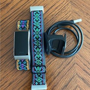 New Fit Bit Bands (2) Elastic Adjustable Boho style